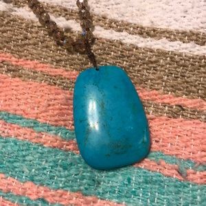Turquoise Haven Jewelry - Turquoise slab necklace Turquoise Haven Jewelry - Turquoise slab necklace